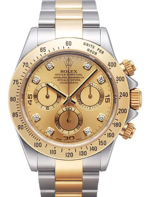 Rolex Daytona Cosmograph 116523 Champagner Diamant