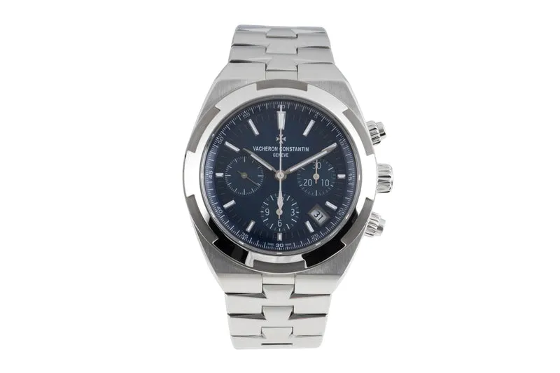 Vacheron & Constantin Overseas chronograph steel automatic men's watch 5500V/110A-B148 LP: 38600EUR [2506710]