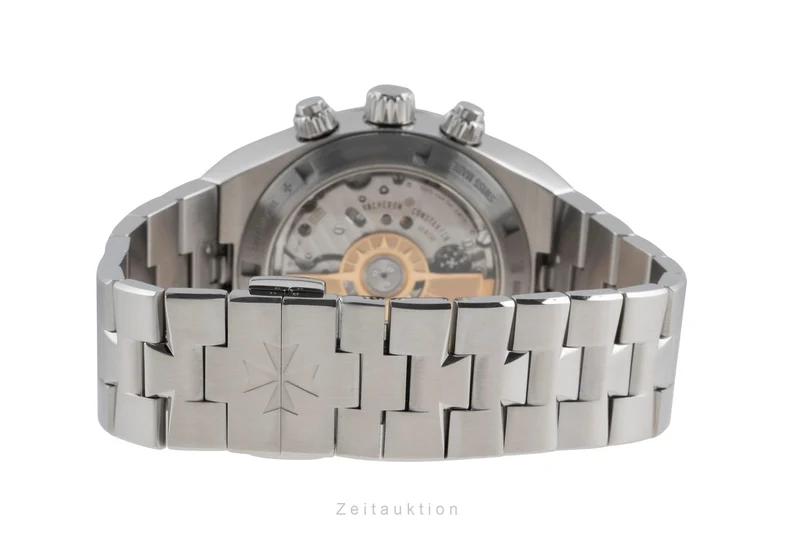 Vacheron & Constantin Overseas chronograph steel automatic men's watch 5500V/110A-B148 LP: 38600EUR [2506710]