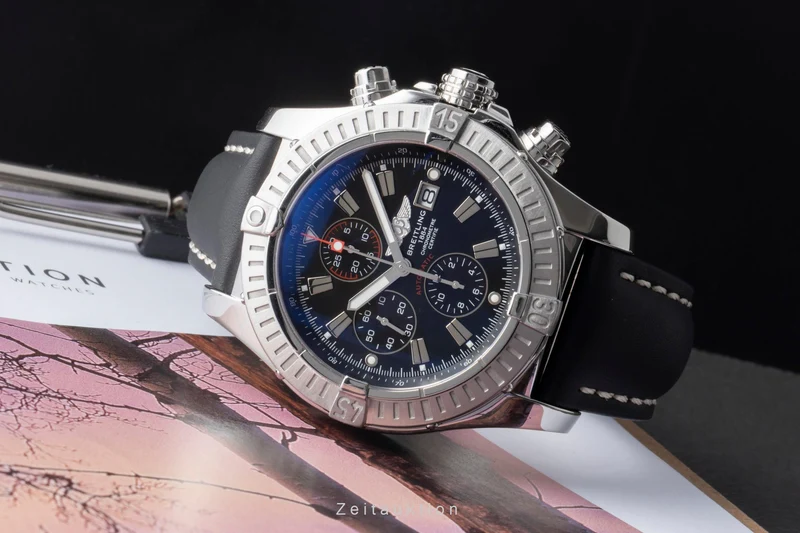 Breitling Super Avenger chronograph steel automatic men's watch A1337011/B907 [2601019]