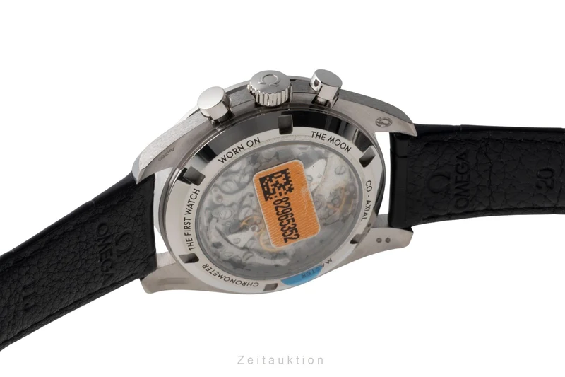 Omega Speedmaster chronograph 18 ct white gold manual winding men's watch 310.63.42.50.02.001 LP: 43000EUR [2600975]