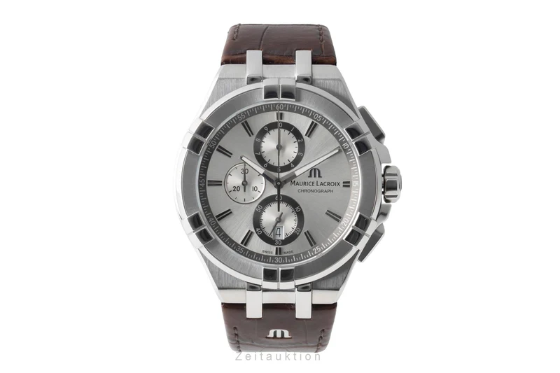 Maurice Lacroix Aikon chronograph steel quartz men's watch AI1018-SS001-1301 [2600919]