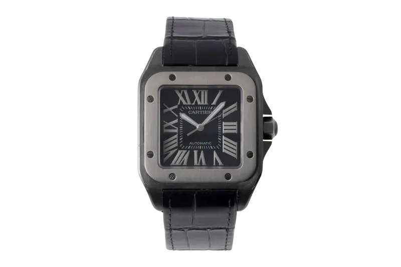 Cartier Santos 100 steel / titanium automatic men's watch W2020010 [2600871]