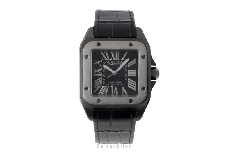 Cartier Santos 100 steel / titanium automatic men's watch W2020010 [2600871]