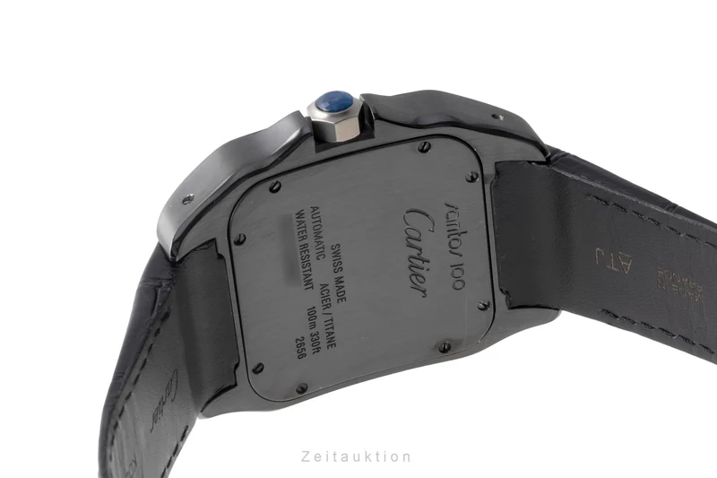 Cartier Santos 100 steel / titanium automatic men's watch W2020010 [2600871]