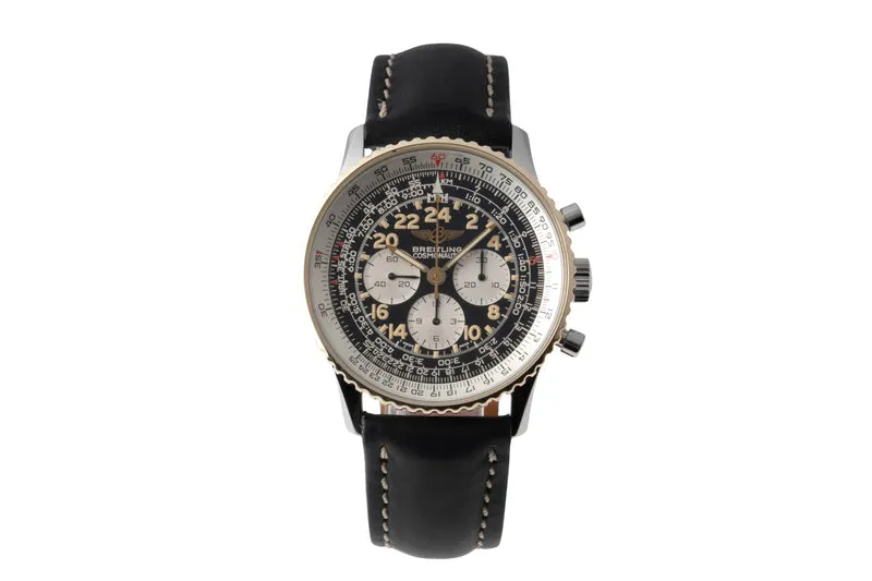Breitling Navitimer Cosmonaute chronograph steel / gold manual winding men's watch B12019 [2600116]