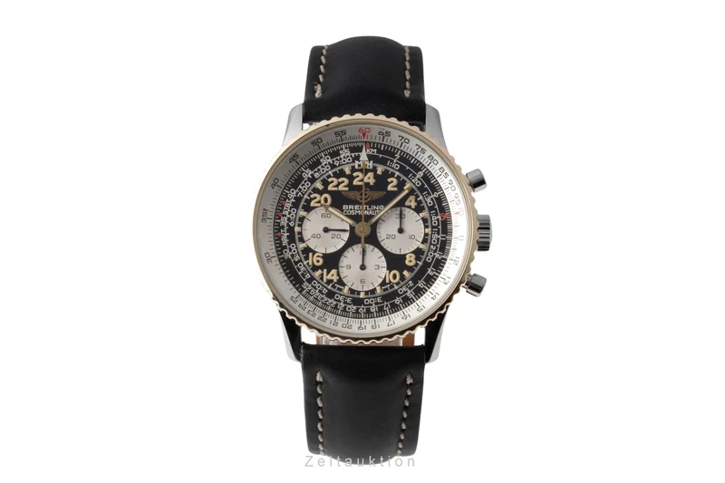 Breitling Navitimer Cosmonaute chronograph steel / gold manual winding men's watch B12019 [2600116]