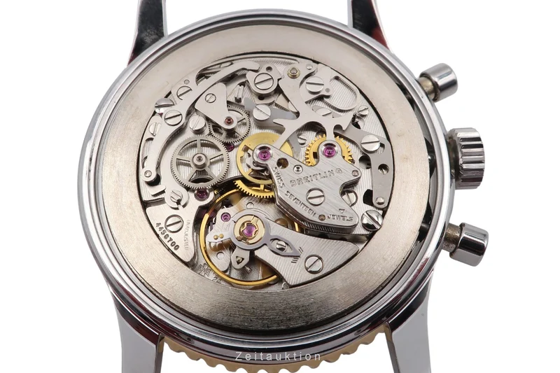Breitling Navitimer Cosmonaute chronograph steel / gold manual winding men's watch B12019 [2600116]