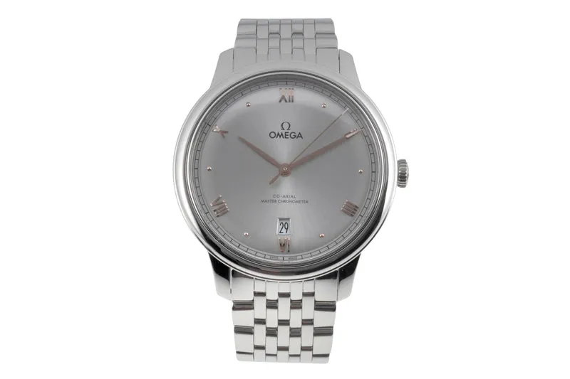 Omega De Ville steel automatic men's watch 434.10.40.20.06.001 LP: 5300EUR [2600404]
