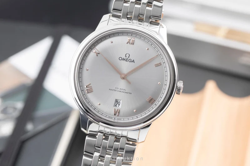 Omega De Ville steel automatic men's watch 434.10.40.20.06.001 LP: 5300EUR [2600404]