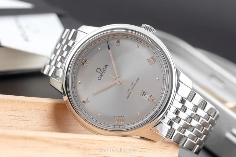 Omega De Ville steel automatic men's watch 434.10.40.20.06.001 LP: 5300EUR [2600404]