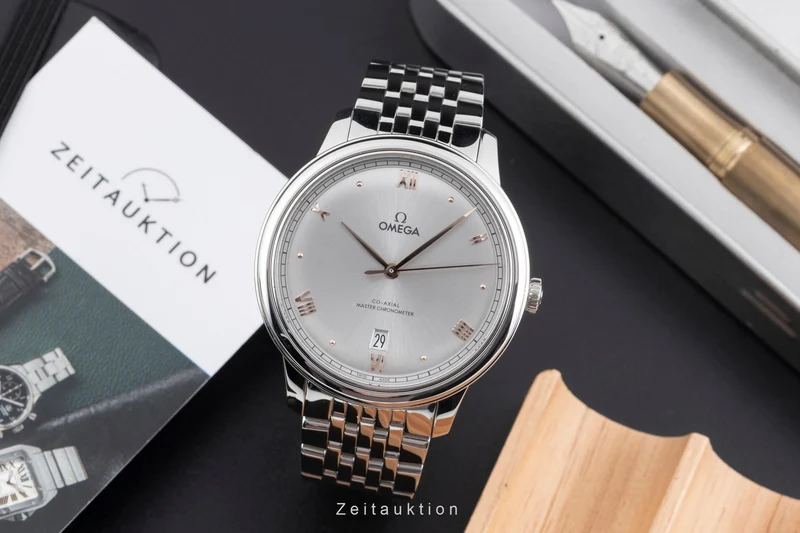 Omega De Ville steel automatic men's watch 434.10.40.20.06.001 LP: 5300EUR [2600404]