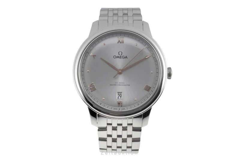 Omega De Ville steel automatic men's watch 434.10.40.20.06.001 LP: 5300EUR [2600404]
