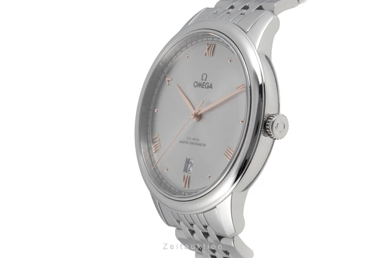 Omega De Ville steel automatic men's watch 434.10.40.20.06.001 LP: 5300EUR [2600404]