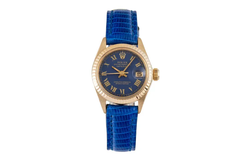 Rolex Lady Datejust 18 ct gold automatic women's watch 6917 Vintage [2505925]