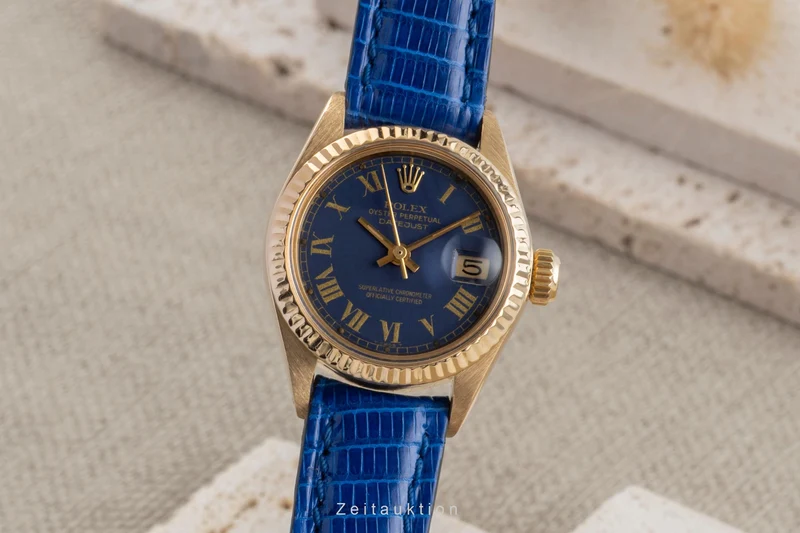 Rolex Lady Datejust 18 ct gold automatic women's watch 6917 Vintage [2505925]