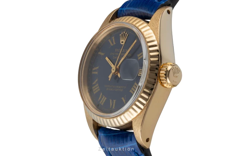 Rolex Lady Datejust 18 ct gold automatic women's watch 6917 Vintage [2505925]