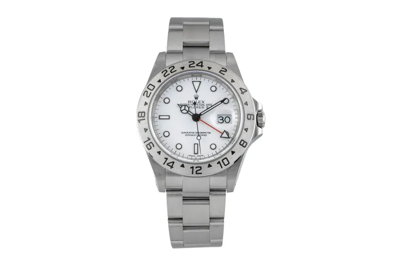 Rolex Explorer II steel automatic men's watch 16570 [2600961]