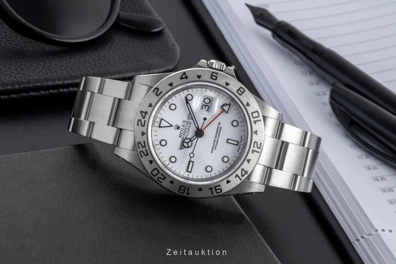 Rolex Explorer II steel automatic men's watch 16570 [2600961]