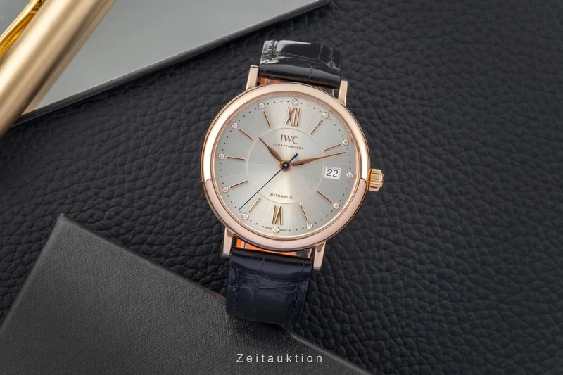 IWC Portofino 18 ct red gold automatic men's watch IW458105 LP: 15100EUR [2600343]