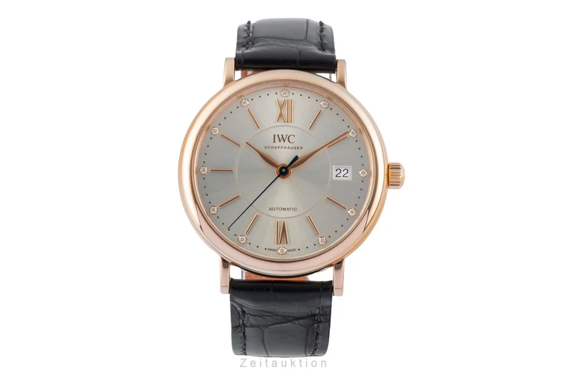 IWC Portofino 18 ct red gold automatic men's watch IW458105 LP: 15100EUR [2600343]