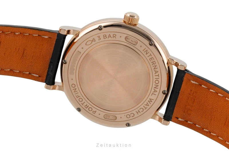 IWC Portofino 18 ct red gold automatic men's watch IW458105 LP: 15100EUR [2600343]