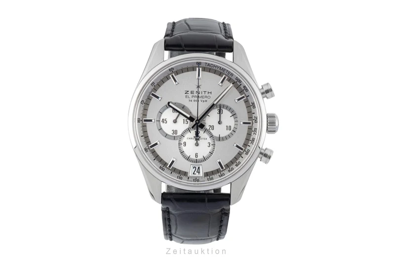 Zenith El Primero chronograph steel automatic men's watch 03.2040.400/04.C496 LP: 10800EUR [2506569]