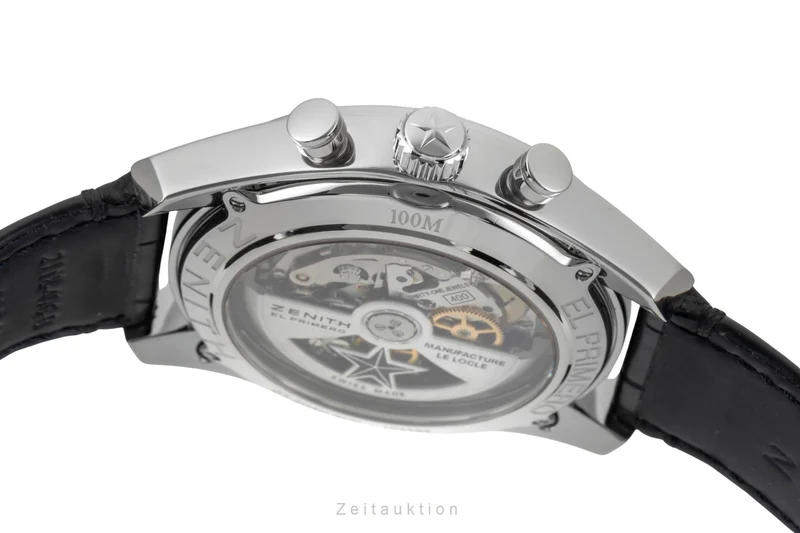 Zenith El Primero chronograph steel automatic men's watch 03.2040.400/04.C496 LP: 10800EUR [2506569]