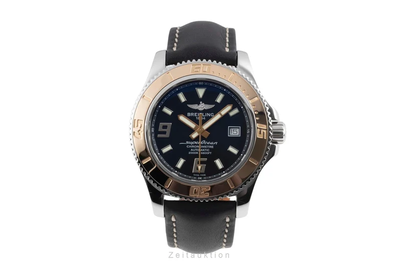 Breitling Superocean steel / gold automatic men's watch C1739112/BA77 LP: 7750EUR [2600816]