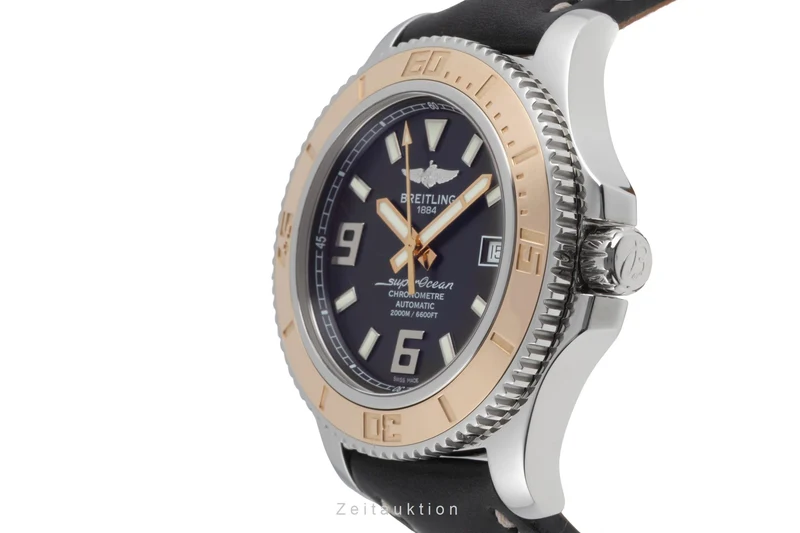 Breitling Superocean steel / gold automatic men's watch C1739112/BA77 LP: 7750EUR [2600816]