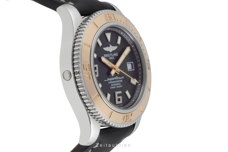 Breitling Superocean steel / gold automatic men's watch C1739112/BA77 LP: 7750EUR [2600816]