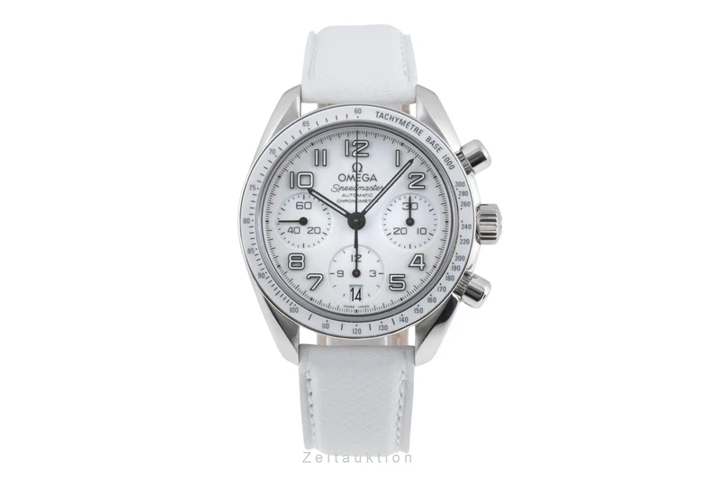 Omega Speedmaster Date chronograph steel automatic women's watch 324.33.38.40.04.001 LP: 5700EUR [2600824]