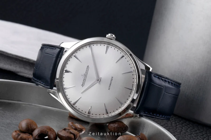 Jaeger LeCoultre Master Ultra Thin steel automatic men's watch Q1338421, 170.8.37 [2600198]