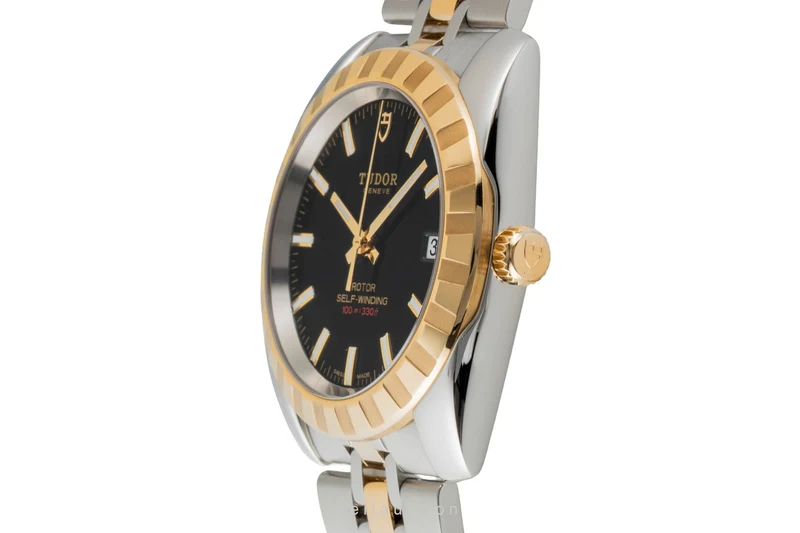 Tudor Classic Date steel / gold automatic men's watch 21013 [2600679]