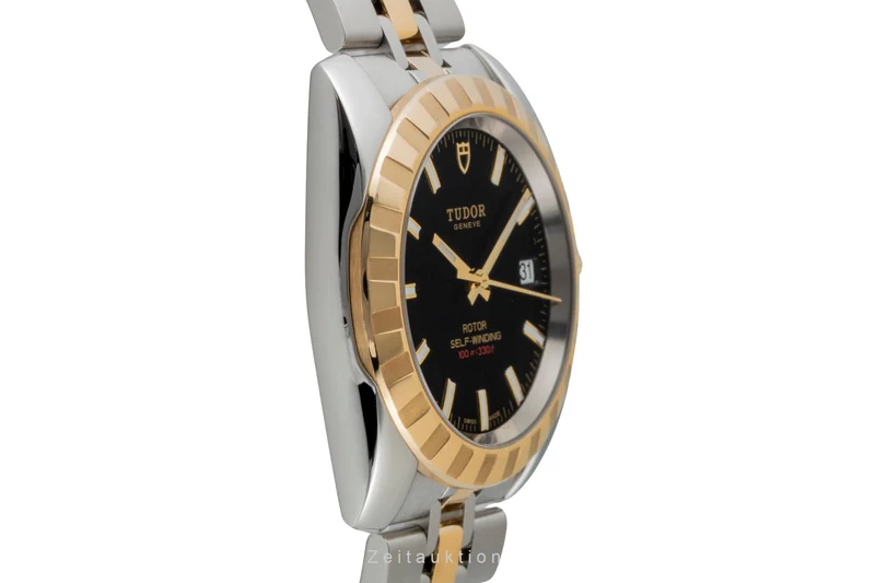 Tudor Classic Date steel / gold automatic men's watch 21013 [2600679]
