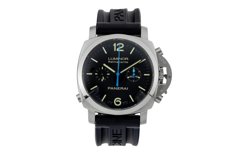 Panerai Luminor chronograph steel automatic men's watch PAM00362 [2600684]
