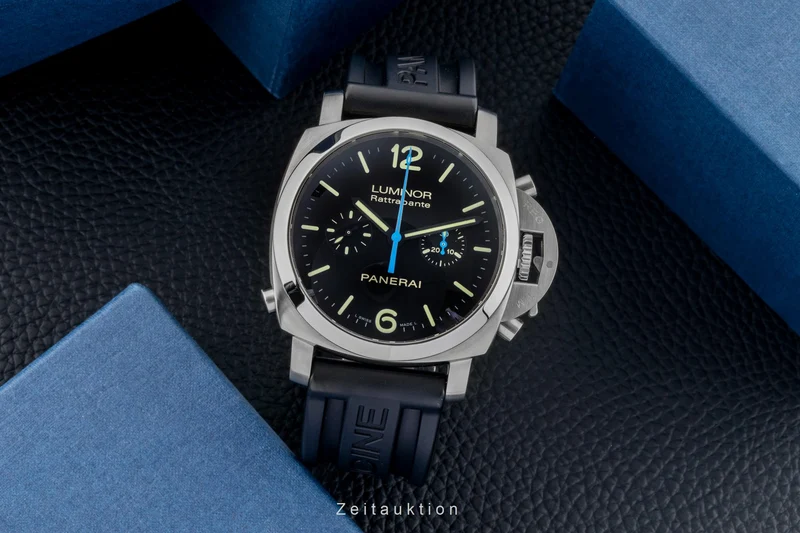 Panerai Luminor chronograph steel automatic men's watch PAM00362 [2600684]
