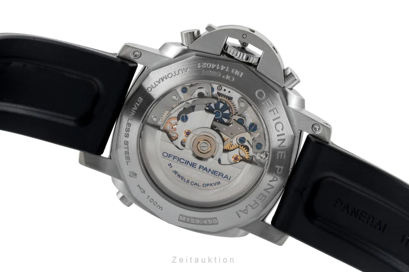 Panerai Luminor chronograph steel automatic men's watch PAM00362 [2600684]
