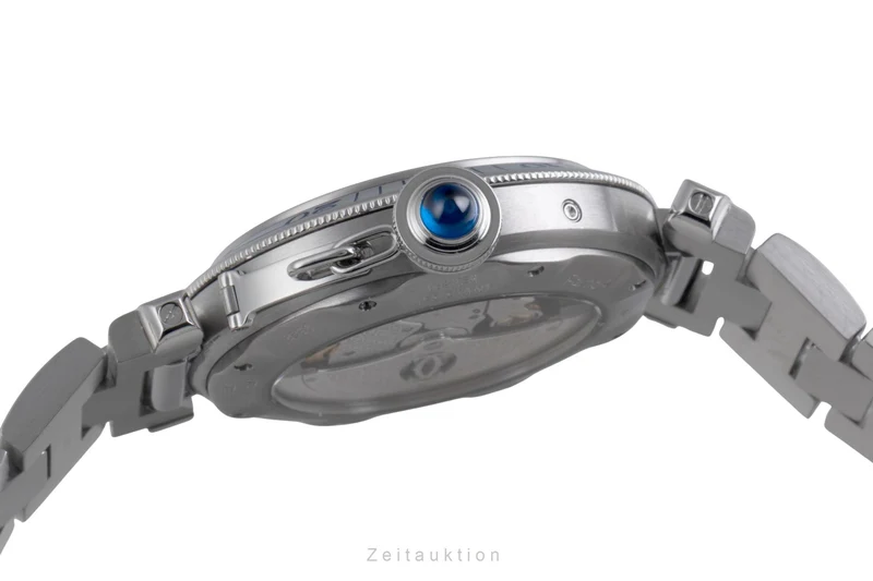 Cartier Pasha steel automatic men's watch W31037H3 [2506421]