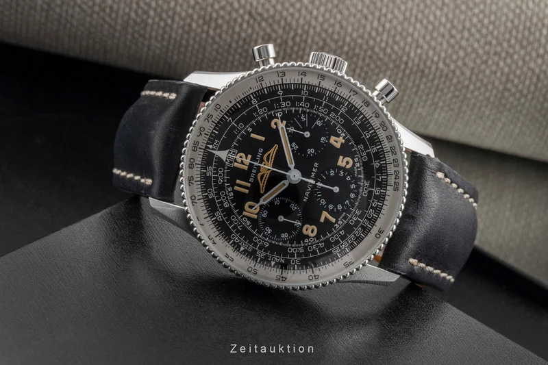 Breitling Navitimer chronograph steel manual winding men's watch AB0910371B1X1 LP: 8800EUR Limited [2600208]