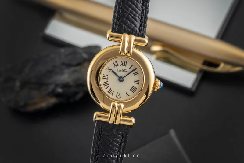 Cartier Vermeil silver-gilt quartz women's watch 590002 [2506827]