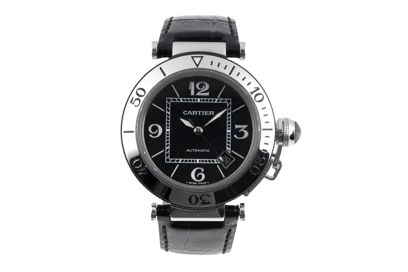 Cartier Pasha Seatimer steel automatic men's watch W31077U2 [2600928]