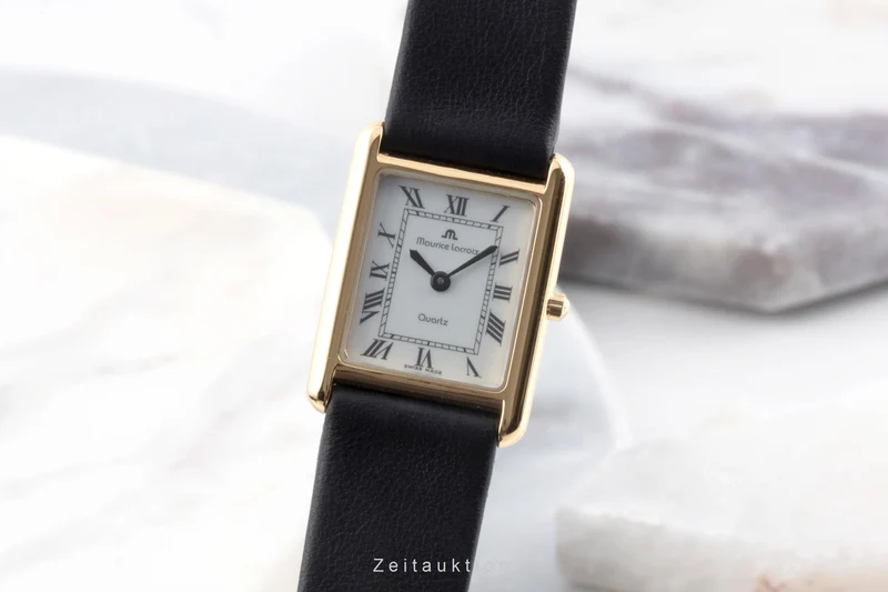 Maurice Lacroix gilt-brass quartz women's watch 32145-2 [2600135]