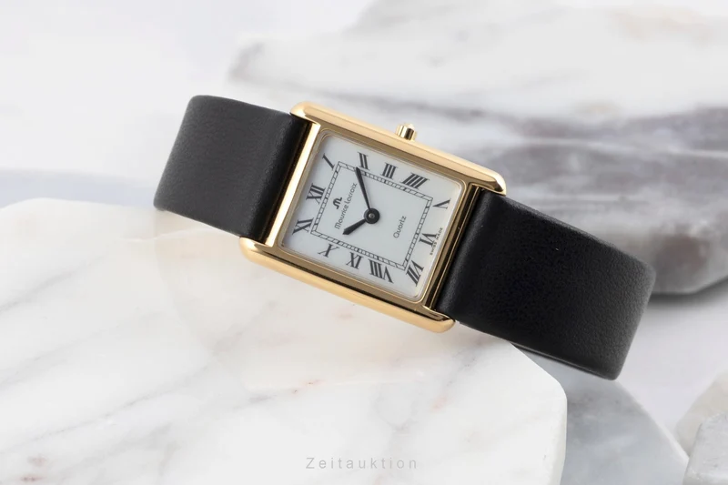 Maurice Lacroix gilt-brass quartz women's watch 32145-2 [2600135]