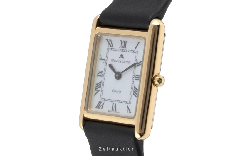 Maurice Lacroix gilt-brass quartz women's watch 32145-2 [2600135]