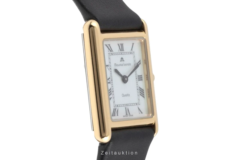 Maurice Lacroix gilt-brass quartz women's watch 32145-2 [2600135]