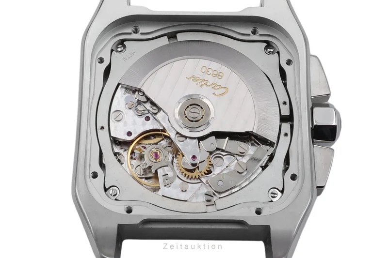 Cartier Santos 100 chronograph steel / gold automatic men's watch W20091X7 [2600828]