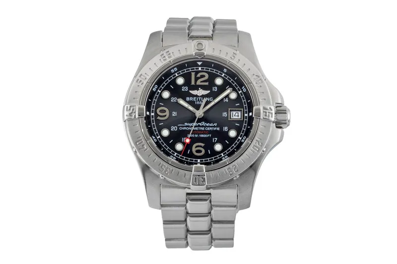 Breitling Superocean steel automatic men's watch A17390 [2600129]