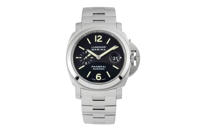 Panerai Luminor Marina steel automatic men's watch PAM00299 LP: 10200EUR [2600532]