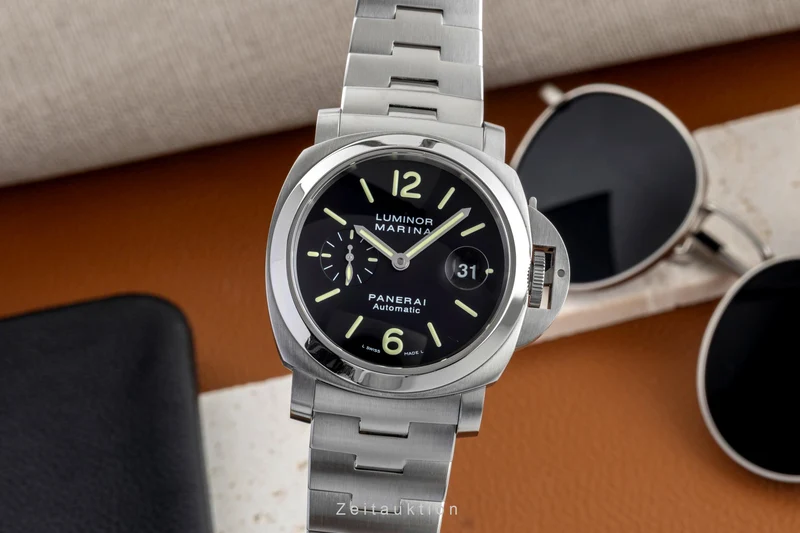 Panerai Luminor Marina steel automatic men's watch PAM00299 LP: 10200EUR [2600532]